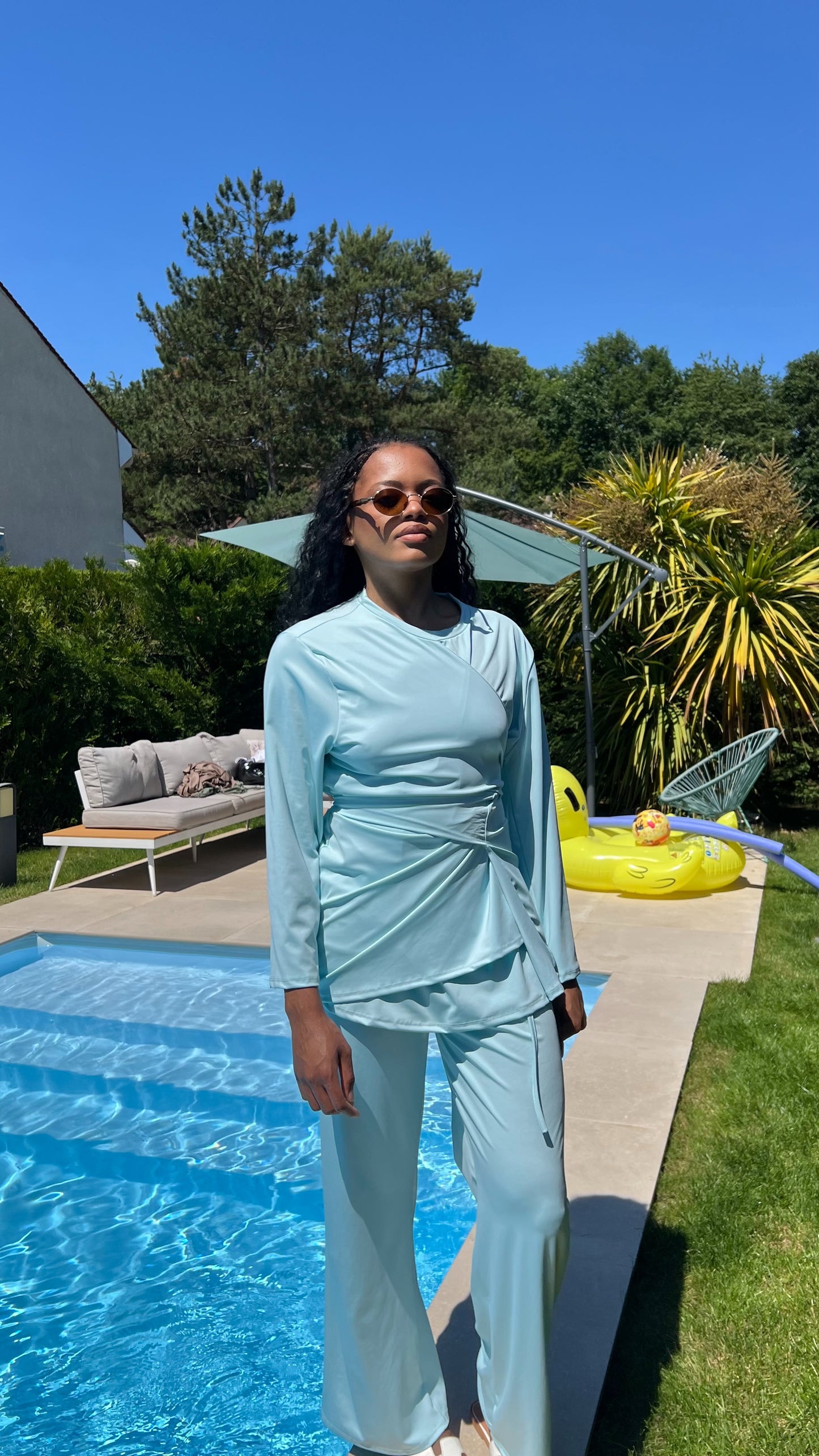 Burkini Naya [Bleu]
