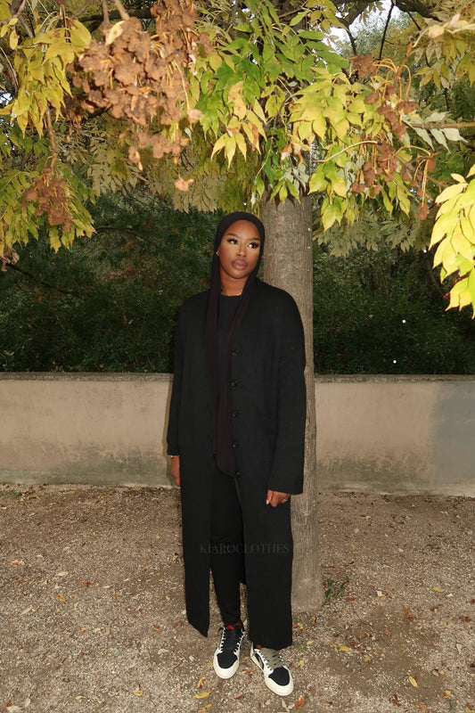 Gilet long [Noir]
