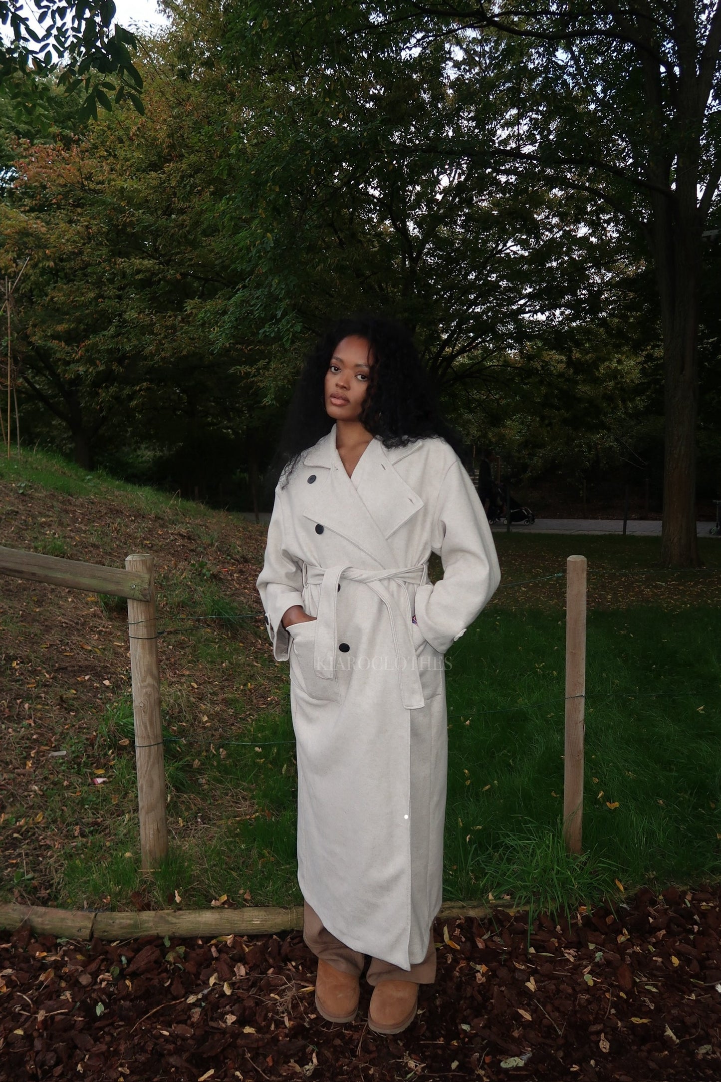 Manteau Nio [Beige]