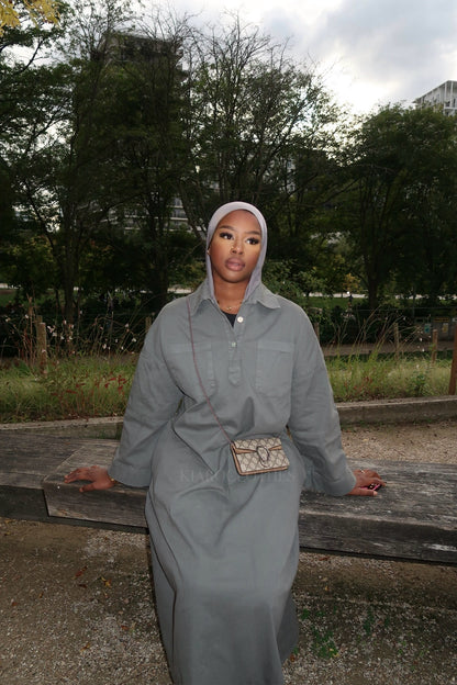 Robe en jean [Grey]
