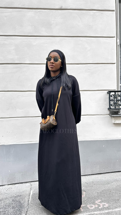 Robe sweat [noir]