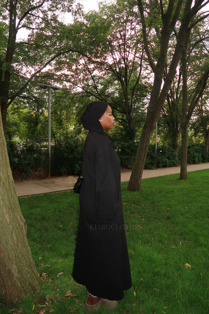 Robe en jean [Noir]