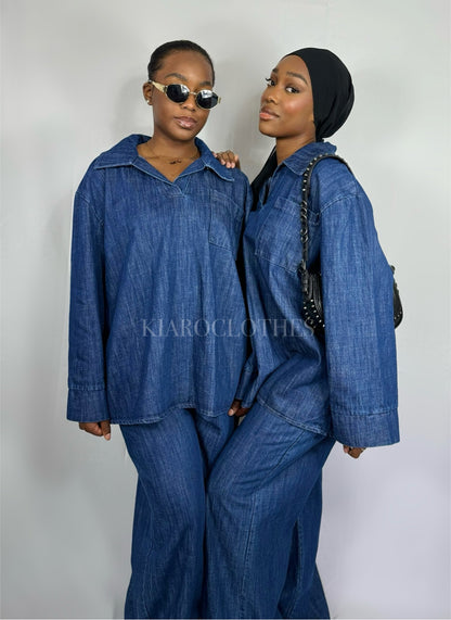 Ensemble jean [bleu]