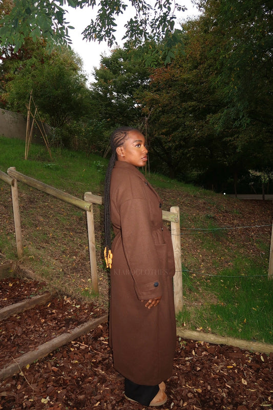 Manteau Nio [Brown]