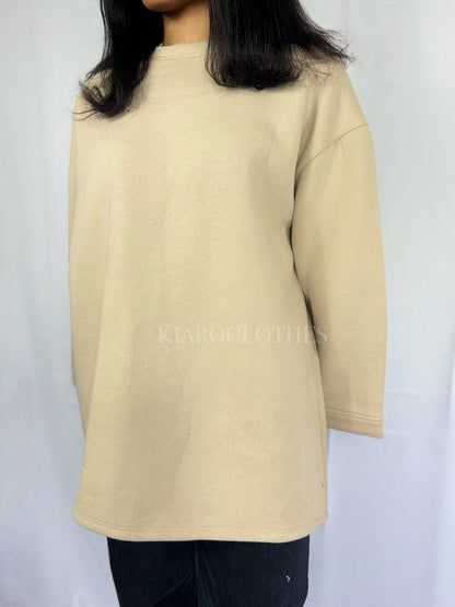 Pull oversize [beige]