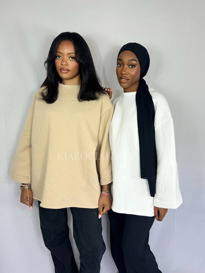 Pull oversize [beige]