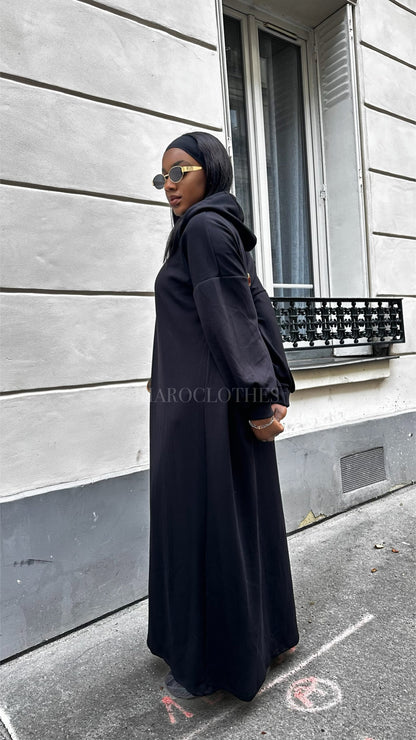Robe sweat [noir]