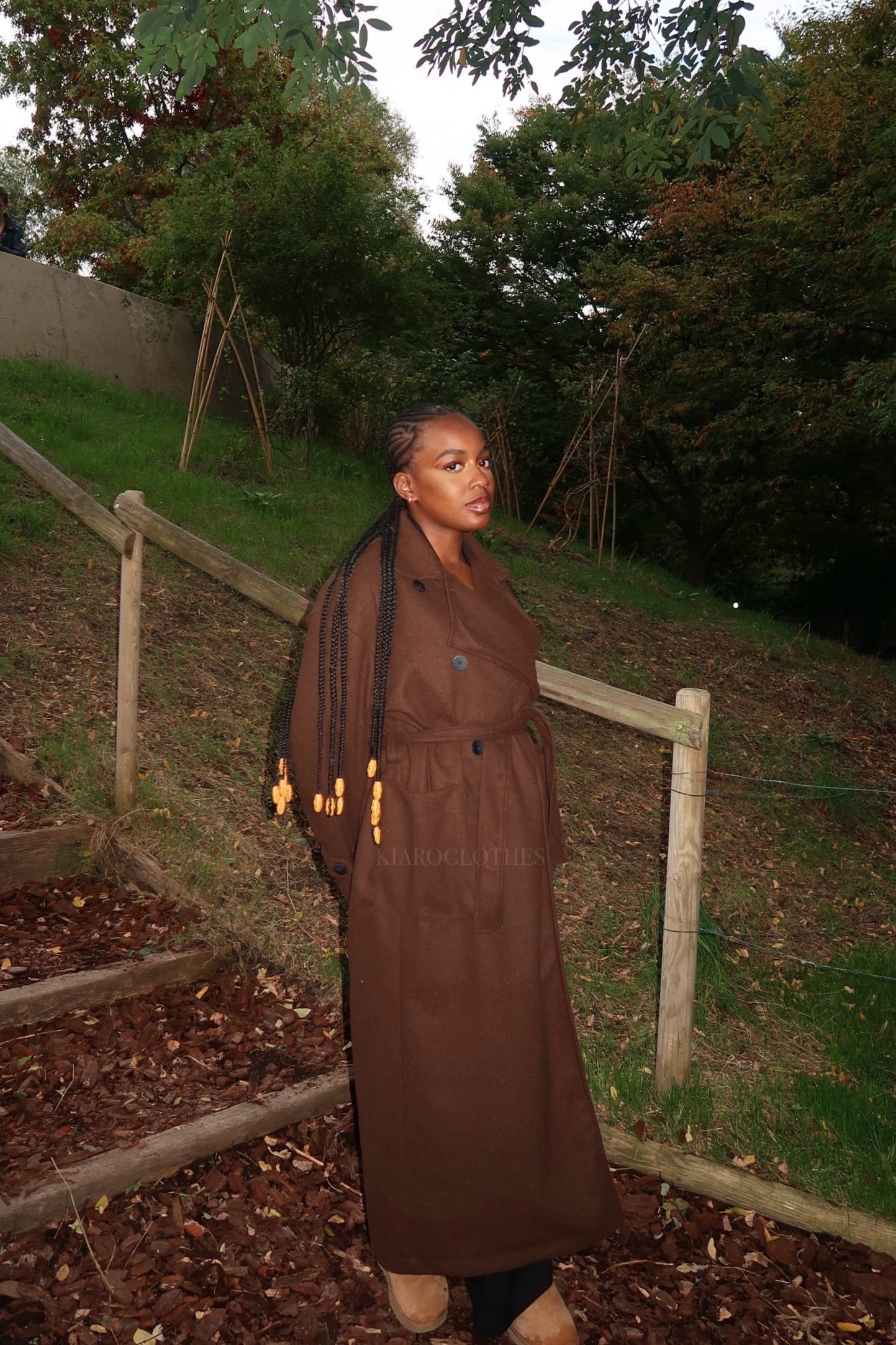 Manteau Nio [Brown]