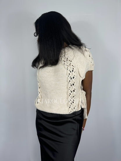 Top sans manche [beige]