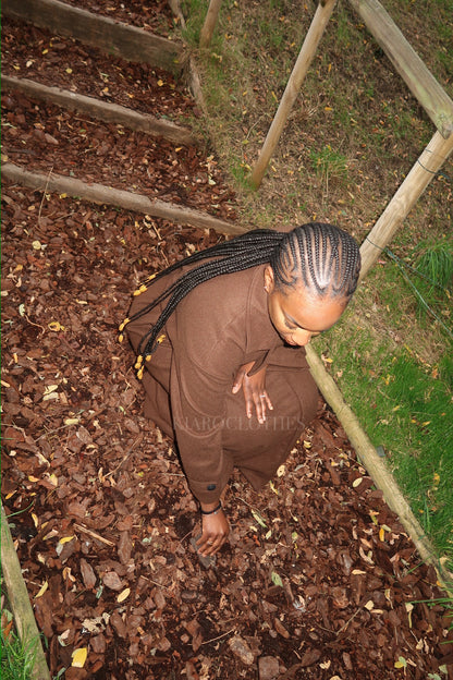 Manteau Nio [Brown]