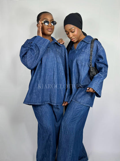 Ensemble jean [bleu]